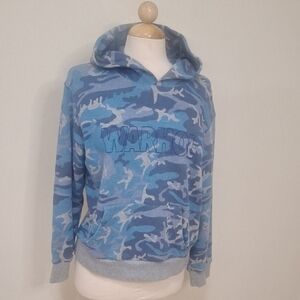 Uniqlo-SPRZNY x Andy Warhol camo kangaroo hoody Size L